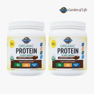 가든오브라이프 유기농 고약사 식물성 프로틴 초콜릿맛 초코 비건 단백질 600g 2통