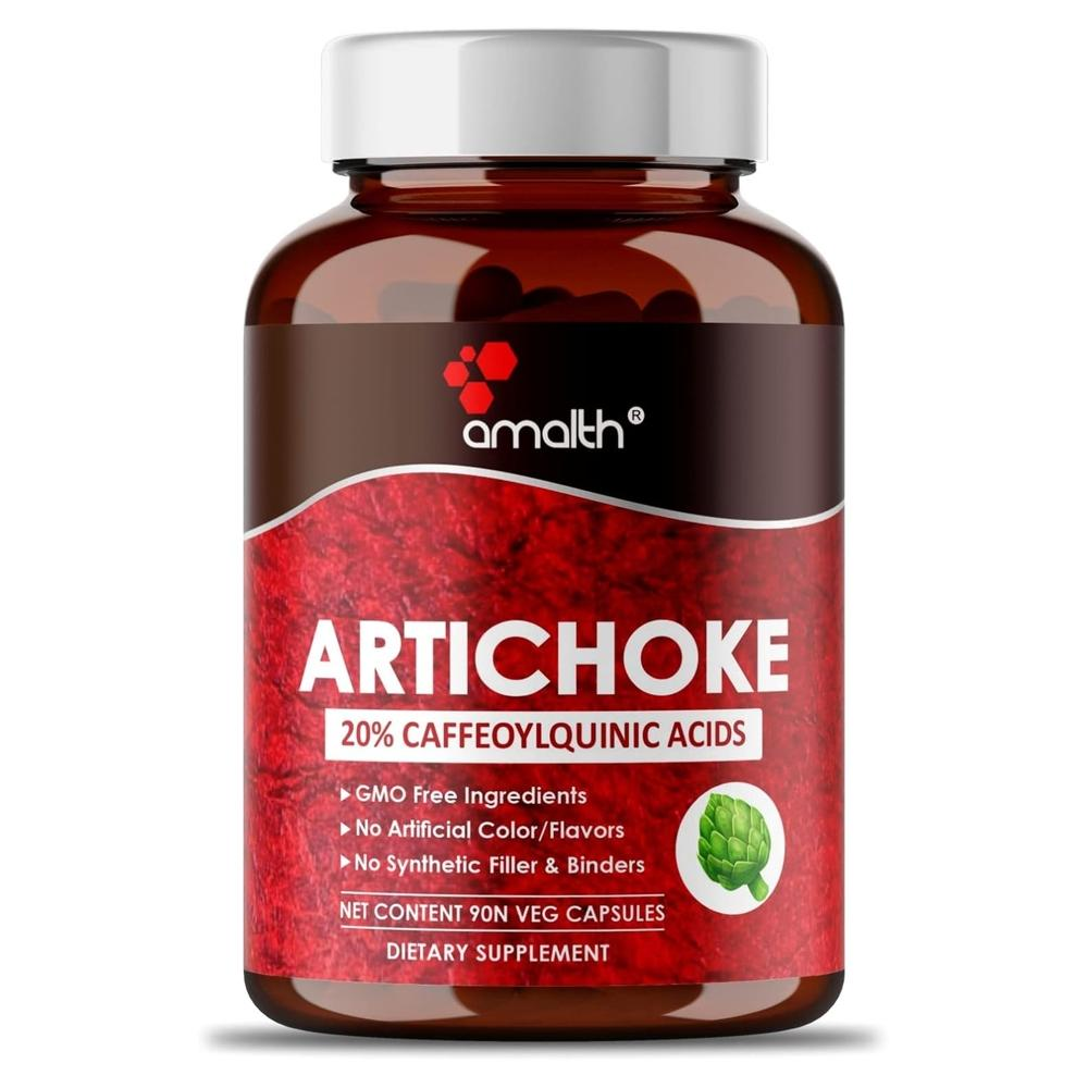 아말쓰 위건강 아티초크 잎 추출물 500mg 90베지캡슐