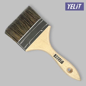 수성 붓 막붓 페인트붓 브러쉬 평붓 꺾기 미장 평필 청소 도배 납작붓 유성 50mm