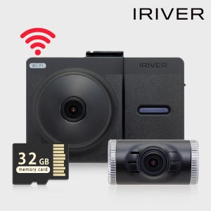 아이리버 초고화질 QHD 2채널 블랙박스 IXQ-300 스마트폰연동 지원 32GB, 설치비포함