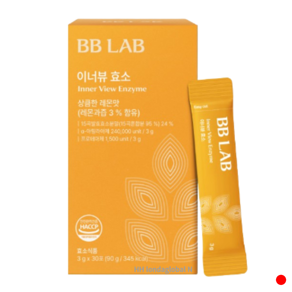 뉴트리원 비비랩 이너뷰 <b>효소</b> 곡물<b>발효</b> <b>레몬</b>맛 30포
