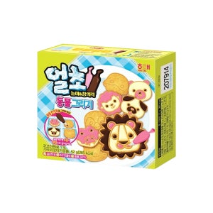 해태 얼초 동물그리기 52g