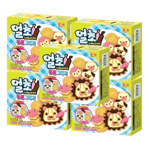해태 얼초 동물그리기 52g X 5개