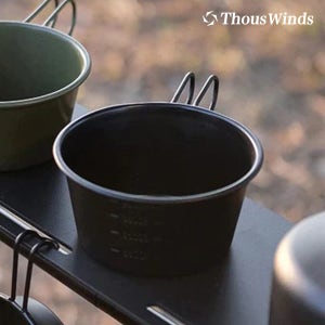 ThousWinds 캠핑 시에라컵 앞접시 소주잔 술잔 450ml