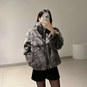 아크메 하이퀄리티 토끼털 패딩