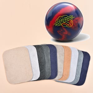 [100%천연가죽] 10장1세트 단면 볼링공타월 볼타올 볼링공클리너 기름제거시트 공장기계 농기계 녹방지닦개