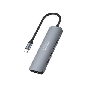 마하링크 USB C타입 6in1 멀티허브 4K 60hz 3.0 PD100W 리더기 ML-UC6302