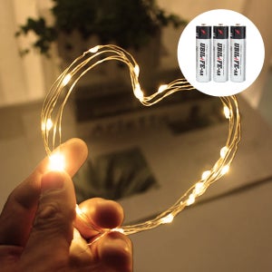 와이어전구 트리 크리스마스 LED 줄 조명 LED 실 전구 캠핑 파티라이트 5M 8단계