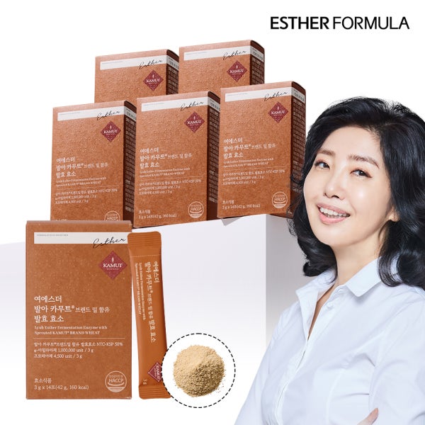 [국민영양] 여에스더 발아 카무트 브랜드밀 함유 발효 효소 3g