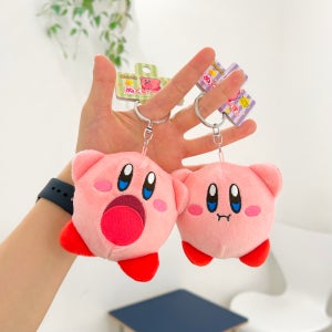 정품 별의 커비 10cm 인형 키링 핑크 백참 가방고리 열쇠고리 에어팟 키링 커비 키홀더