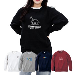 여자맨투맨 면 맨투맨 봄 가을 티셔츠