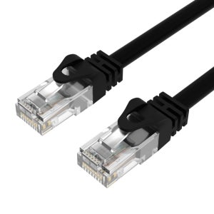 인터넷 랜선 CAT6 UTP 기가 랜 케이블 연결 선 5m, 블랙