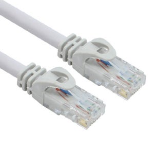 인터넷 랜선 CAT6 UTP 기가 랜 케이블 연결 선 15m, 그레이