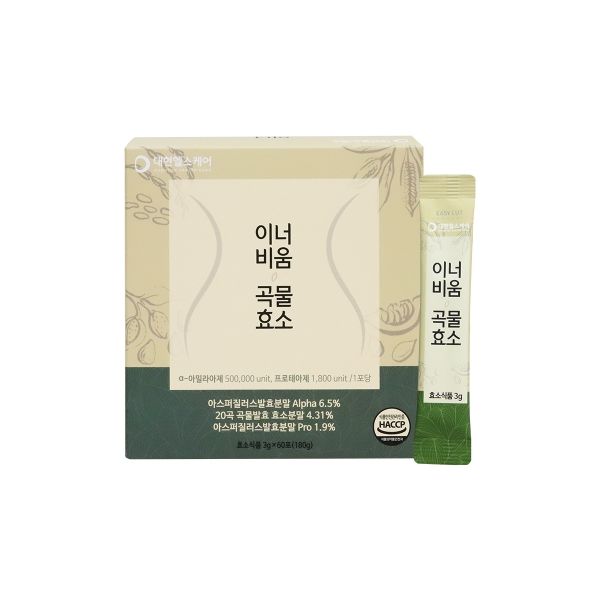 대현<b>헬스케어</b> 이너비움 곡물<b>효소</b> 3g60포