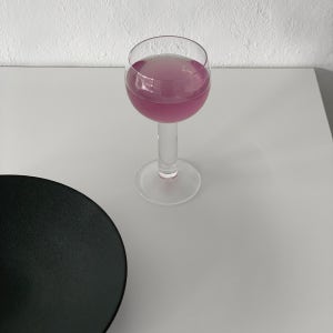 클리어 롱 유리 와인잔 고블렛 크리스마스 홈파티