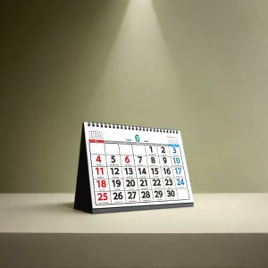 큰 글씨 탁상 달력 2025년 직장인 사무실 탁상 달력 캘린더
