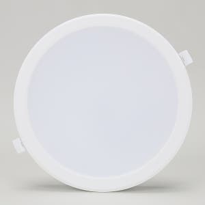 200mm(8인치) LED 방습 다운라이트 매입등 20cm, 40W, 주백색