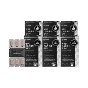 하루틴 리포좀 홍삼 알파α 30정, 6개