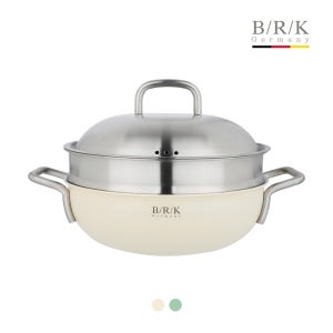 [BRK] 노르딕 통5중 316 스텐 파티웍 WOK 24cm 28cm 30cm (스티머포함)
