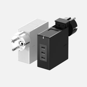 USB PD 100W 여행용 접지 멀티 초고속충전기 GT210 블랙