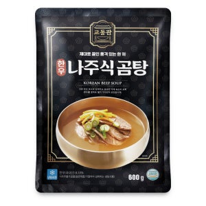 교동식품 교동관 한우나주식곰탕 600g