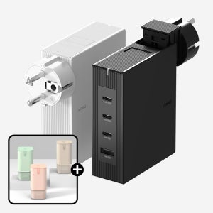 PD3.1 140W 여행용 접지 멀티 초고속충전기 GT310 블랙