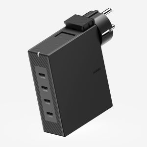 PD3.1 140W 여행용 접지 멀티 초고속충전기 GT410 블랙