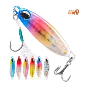 메탈지그 엘프 숏메탈 지깅 미끼유 광어 배스 삼치 부시리 10g