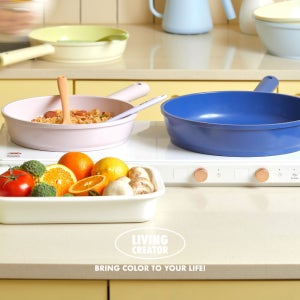 사이즈 28cm 국내제조 유해물질 없는 최고급 세라믹 코팅 후라이팬 요리요리 9컬러