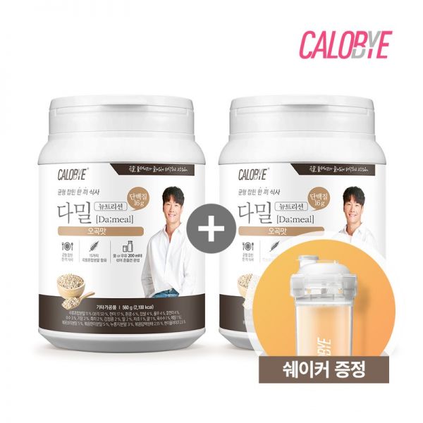 칼로바이 다밀 대용량 2통+쉐이커 <b>단백질</b> <b>프로틴</b>