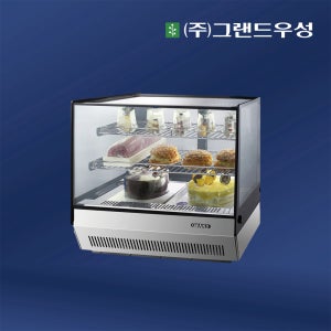 그랜드우성 업소용 카운터탑 제과쇼케이스 미니 카페 케이크 마카롱 사각 700