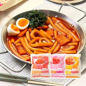 대유잼떡볶이 6팩 세트 (오리+국물+로제 각 2팩)