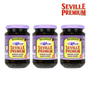 [수입직영몰] 세빌프리미엄 블랙올리브 슬라이스 365g, 3개