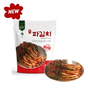 팔공 파김치 400g (NEW 파우치)