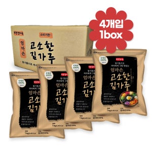 보령 엄마손 고소한 업소용 대용량 식자재 김가루1kg x 4봉 국내산