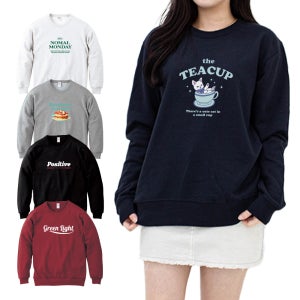 여자맨투맨 봄 가을 긴팔 면 티셔츠 맨투맨