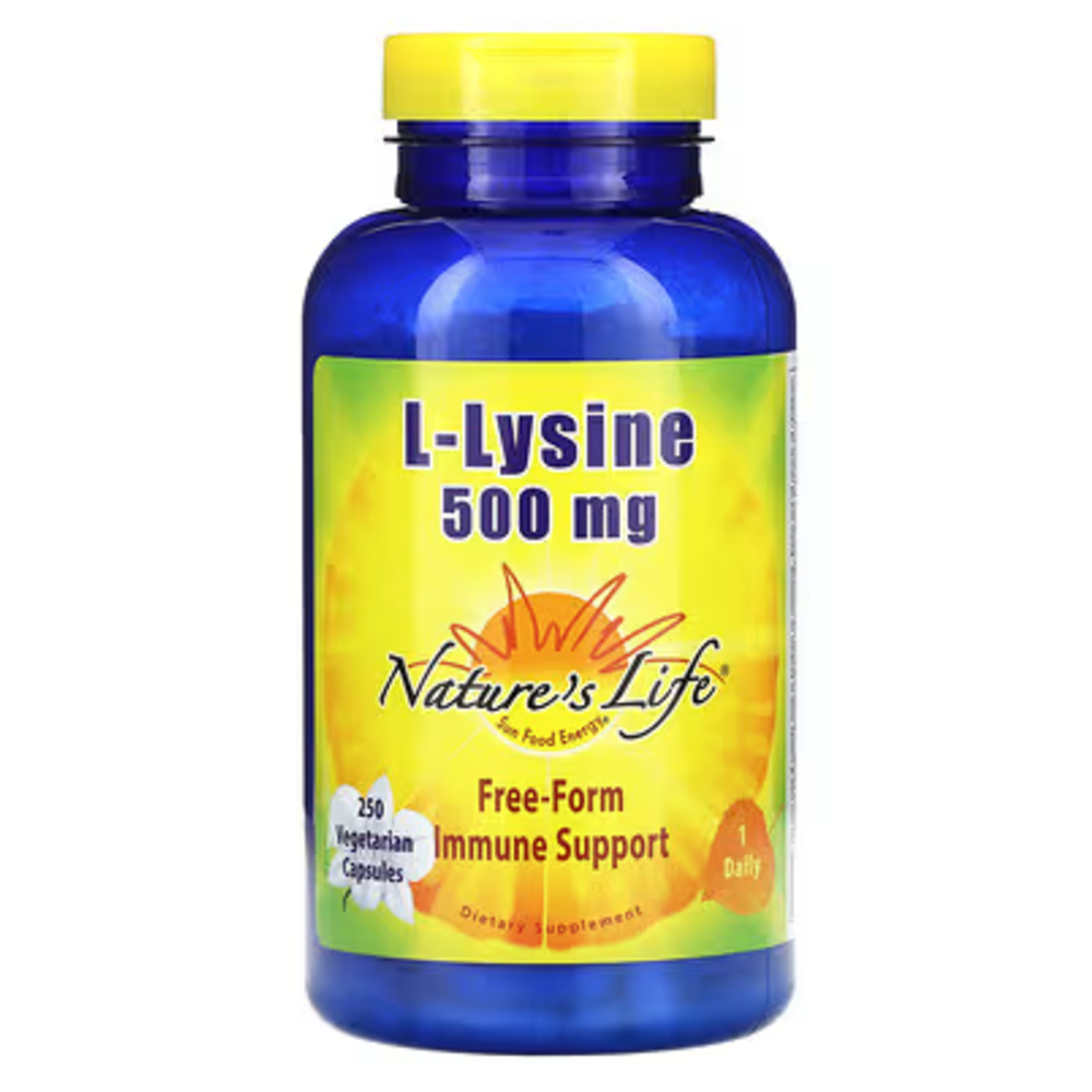 <b>네이쳐스라이프</b> L-라이신 500mg 250정