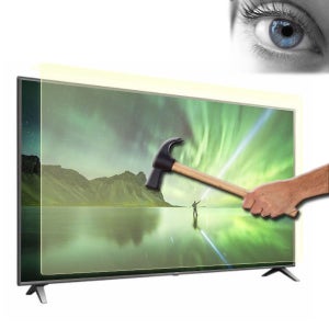 SSI몰 단독 신모델 티비보호기 화면 스모크 블루라이트차단 TV 가드 보호대 163cm(65인치) 액정 보호 커버 QLED OLED 벽걸이 LG 삼성 더프레임 더세리프