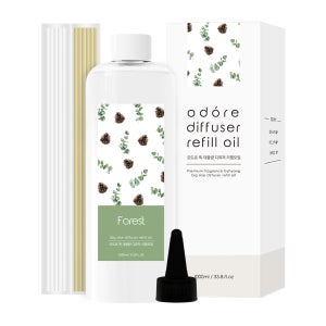 [무료배송/오늘출발] 오도르 특대용량 디퓨저 리필오일 포레스트, 1000ml, 2개