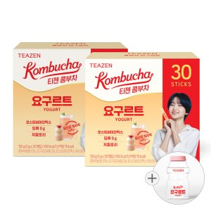 티젠 콤부차 요구르트 30스틱X2박스 + 요구르트보틀