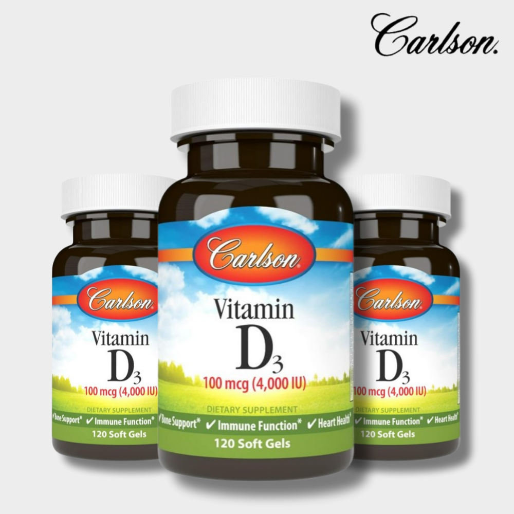 칼슨 <b>비타민D34000IU</b> 120소프트젤