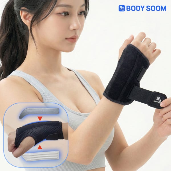 손목보호대 강력 고정 지지대 단단한 팔목 손목아대 임산부 직장인 왼손 S/M