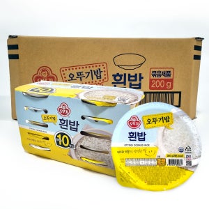 오뚜기밥 200g 30개입 1박스 백미 흰밥 즉석