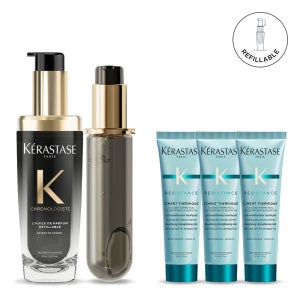 [리바이탈라이징] 케라스타즈 크로놀로지스트 퍼퓸 헤어 오일 75ml+리필 75ml 세트 (+시몽 테르미크 30ml 3개)
