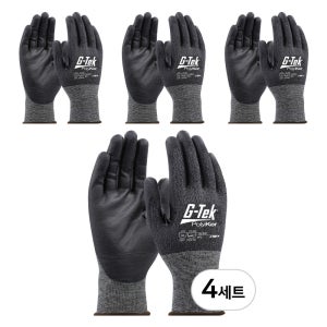 지텍 CE 코팅 작업 베임방지 장갑 초경량 NBR 16-541 4켤레