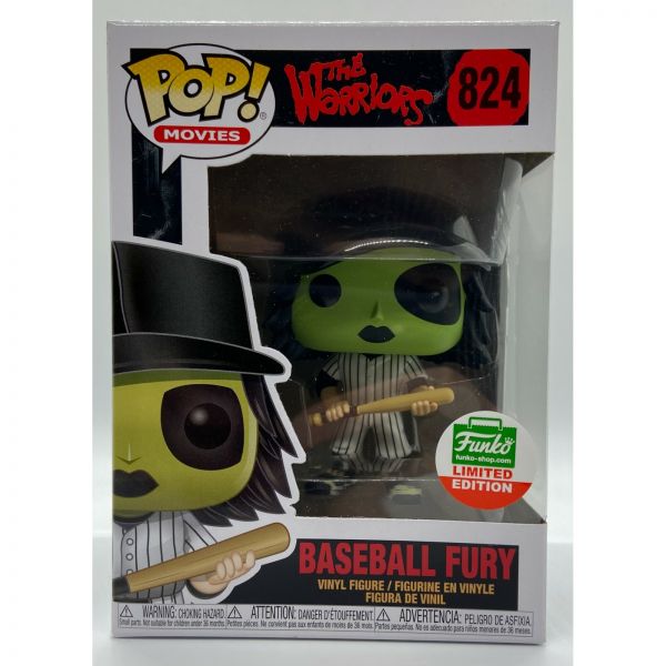 펀코팝 BASEBALL FURY GREEN THE WARRIORS CYBER MONDAY LIMITED SHOP 특별판 피규어 미국 발송
