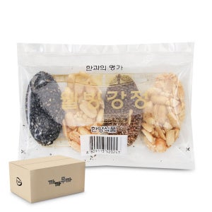 한양식품 웰빙강정 4구 50g (1박스-20개) 땅콩강정 깨강정 옛날과자