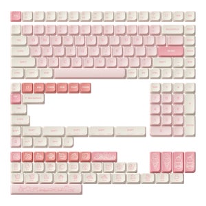 NUPHY 스위트 아일랜드 디자인 로우 프로파일 키캡 염료승화 PBT 영문