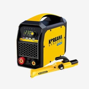 코리아나 아크 용접기 엑스퍼트 듀티 스위치 용접 최대5mm KH230 아크 용접기 알곤 홀더 10m 어스5m KH-230