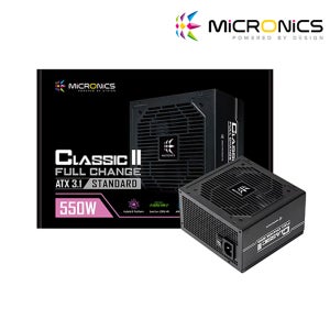 마이크로닉스 Classic II 풀체인지 550W 80PLUS스탠다드 ATX3.1 컴퓨터 PC 파워서플라이